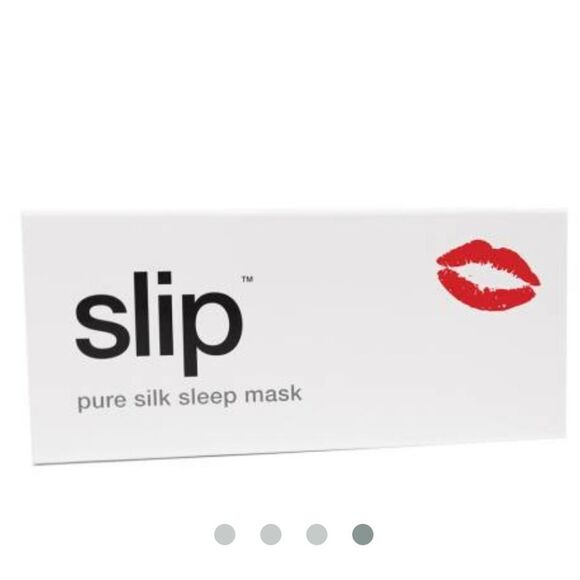 COPY - COPY - COPY - SLIPSilk Sleep Mask, Red Kisses - Picture 4 of 7